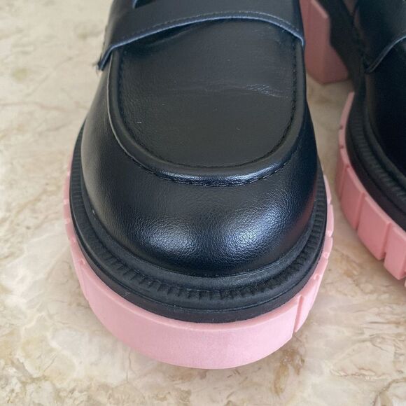 Call It Spring PARISS Platform Heel Loafers Vegan - Picture 7 of 16